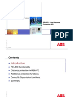 Line Distance Protection IED REL 670