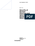 Ar 190-54 - Security of Nuclear Reactors