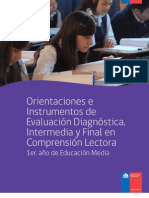 Prension Lectora 1ro Medio