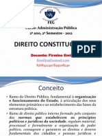 Direito Constitucional - Moçambique