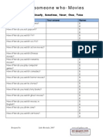 Movies Adverbs of Frequency