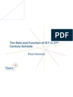 The Role and Function of Ict in 21st Century Schools