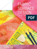 Fabric Surface Design: Sneak Peek