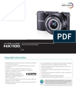 Samsung NX1100 English