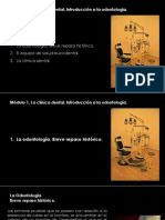 Módulo 1. La Clínica Dental. Introducción A La Odontología