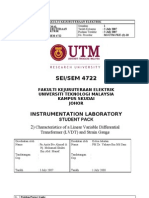 SEI/SEM 4722: Instrumentation Laboratory