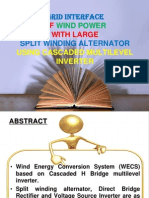 Grid Interface of Wind Power