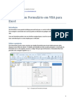 Construir Um Formulario em VBA para Excel