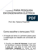 Acad A Temas para Pesquisa em Engenharia Eletrica