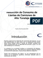 Reduccion de Consumo de Llantas en Camiones de Alto Tonelaje