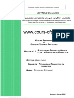 m01 Situation Au Regard Du Metier Et de La Demarche Formation TH-TSTH