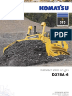 Catalogo Bulldozer Oruga D375a 6 Komatsu