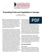 Precooling Fruits and Vegetables in Georgia