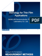 Semilab ThinFilmPV Applications