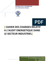 Cahier Des Charges D'audit Energétique