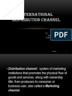 International Distribution Channel