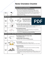 PWC Orientation Checklist