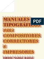 Codigos Tipograficos Imprenta Manual