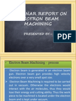 Electrobeam Machining