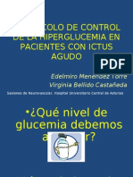 Protocolo de Control de La Hiperglucemia en El Ictus Agudo