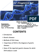 DNA Diagnosis of Genetic Diseases