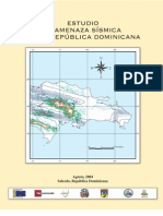 Estudio de Amenaza Sismica de La Republica Dominicana