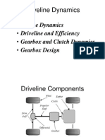 Driveline Dynamics Notes