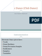 Electronic Dance (Club Dance) : Matthew Wrigley