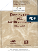 Nicoliello, Nelson - Diccionario Del Latín Jurídico