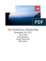 The North Face Media Plan