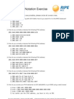 Ipv6 Address Notation Exercise: in Case Multiple Answers Are Possible, Please Circle All Correct Ones