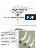 Icu Equipments BY: Presented Bhupender Kumar Mehto