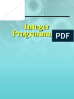 Integer Programing