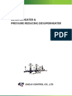 Desuperheater Catalog of DAEJU CONTROL CO., LTD.