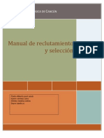 Manual de Reclutamiento y Seleccion