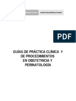 Guias de Practica Clinica y de Procedimeintos Obstetricia y Perinatologia