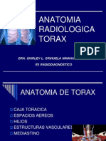 Anatomía Radiológica Torax