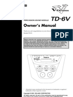 Roland TD-6V Owners Manual