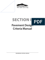 Pavement Design Criteria Manual