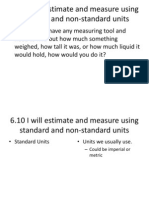 Estimate and Measure