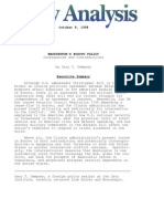 Washington&#039 S Kosovo Policy: Consequences and Contradictions, Cato Policy Analysis