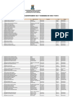 Lista Aprovados Ufpb Enem Sisu 2012 Primeira Chamada Codesc