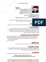 Curriculum Vitae (Ahmed Elisazy)