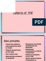 Patterns of PNF