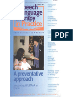 Speech & Language Therapy in Practice, Summer 1997