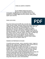 Como Moyubar para El Santo o Muerto