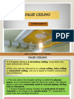 False Ceiling 6th Sem