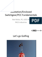 Substation Enclosed Switchgear PCC Fundamentals