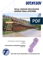 New York DOT Retaining Wall Lateral Earth Pressure Guide