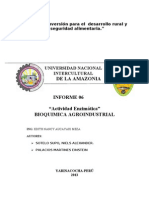 Informe 06 de Bioquimica AGroindustrial